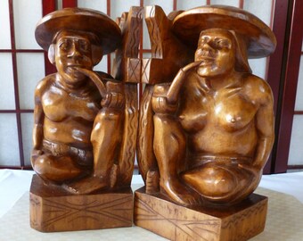 sculpted wooden bookends erotic Breast enhancer at home